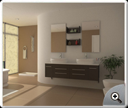 3D Rendering- Bathroom Interior
